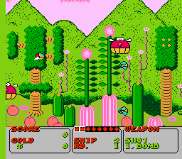 Fantasy Zone (Sunsoft) Screenshot 1